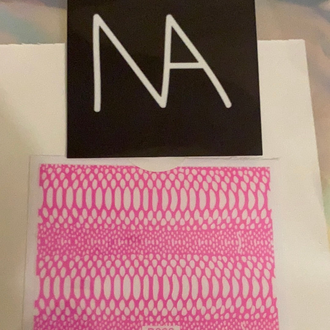 Sticker Néon Pink
