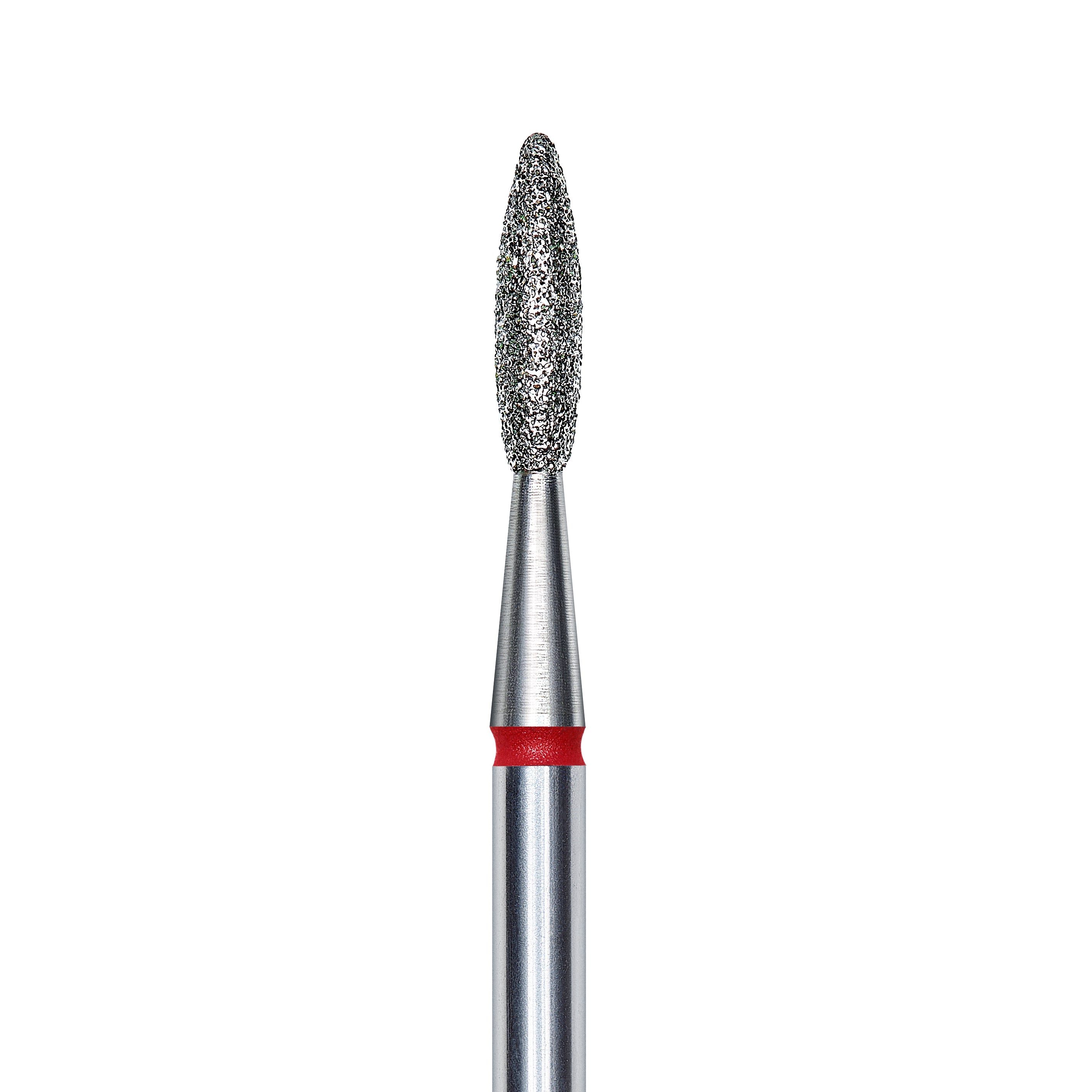 Fraise diamant "flamme" - rouge