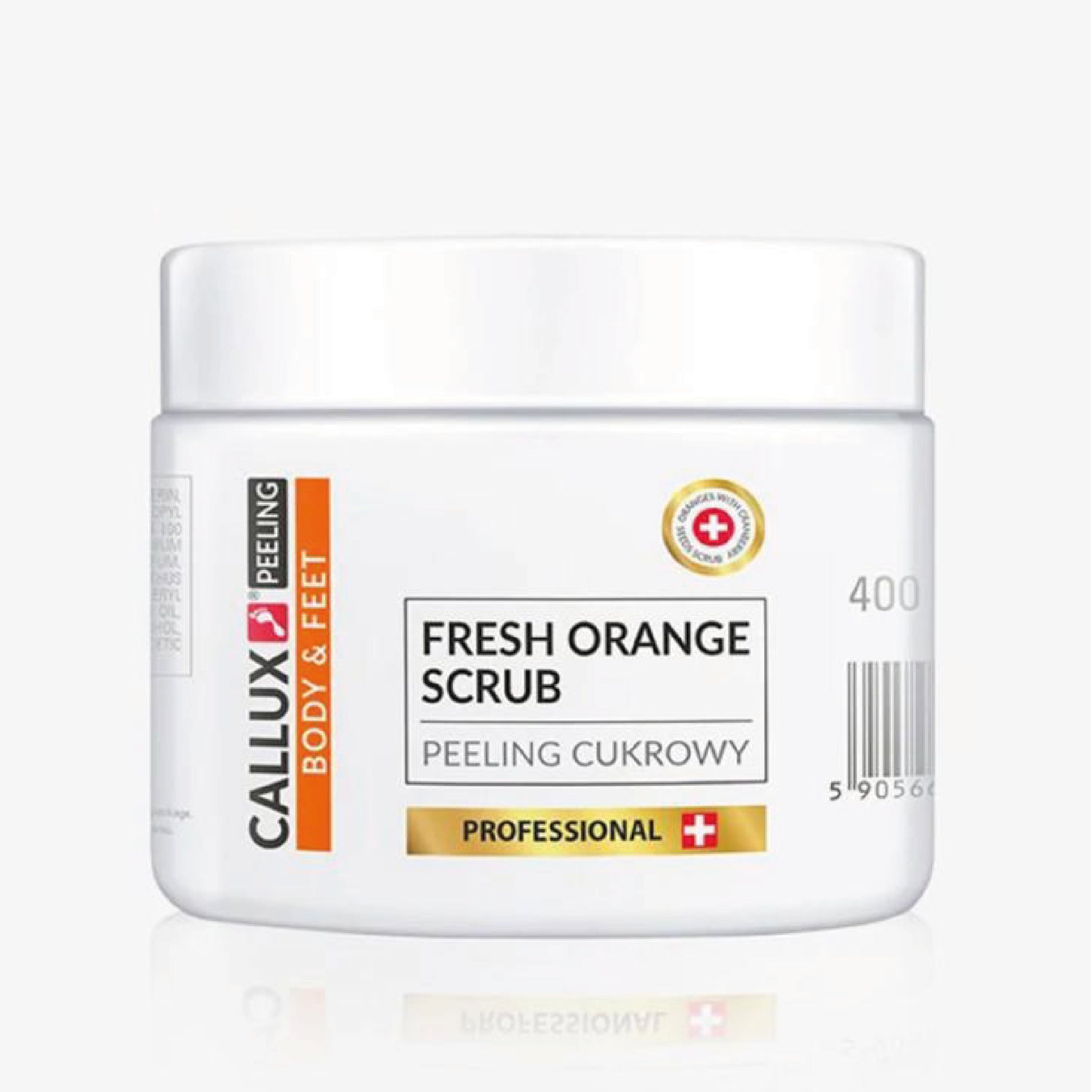CALLUX – Gommage Mains, Pieds & Corps Fresh Orange - 400 g
