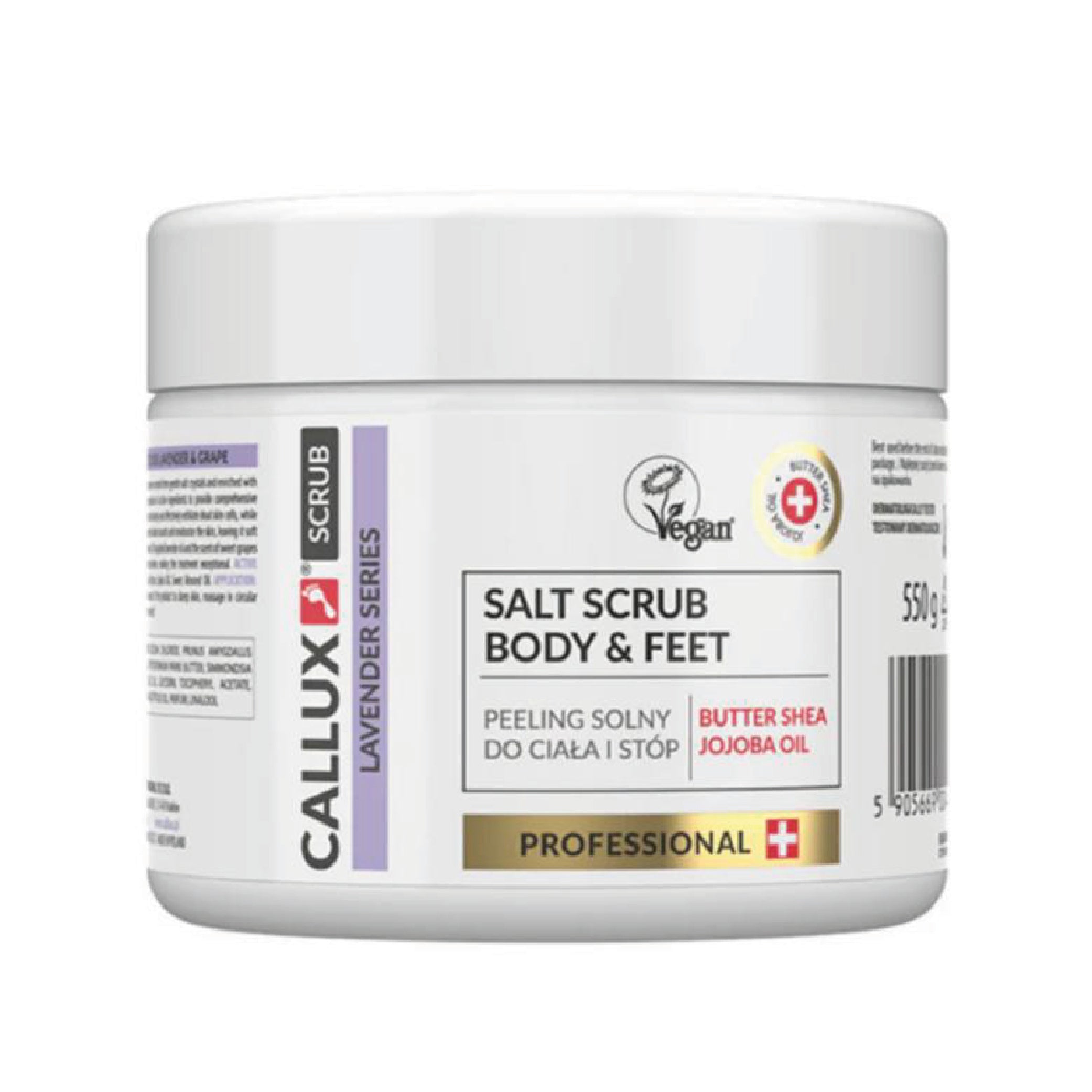 CALLUX – Gommage Mains, Pieds & Corps Lavande - 550 g