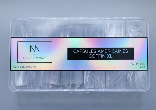 Boîte capsules Américaines coffin XL